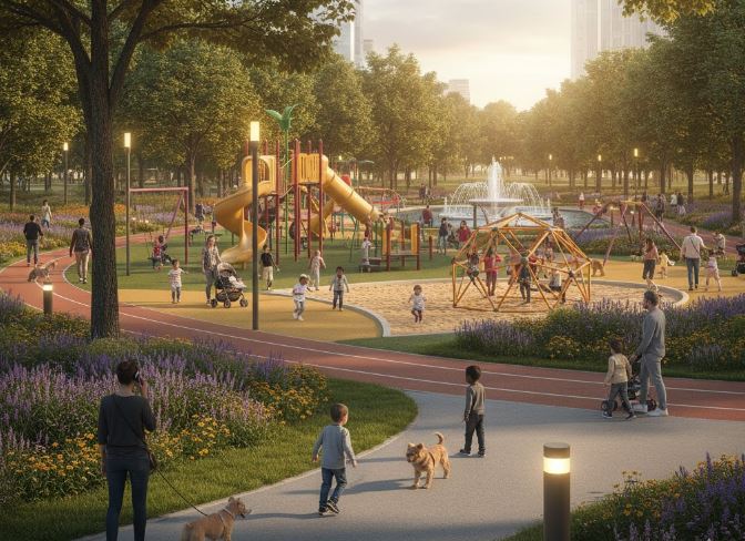 Công viên Heragon City Nam Ngạn Thanh Hóa