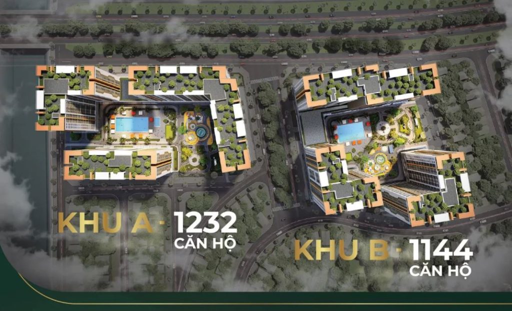 Mặt bằng tổng thể Lam Sơn Riverside Thanh Hóa